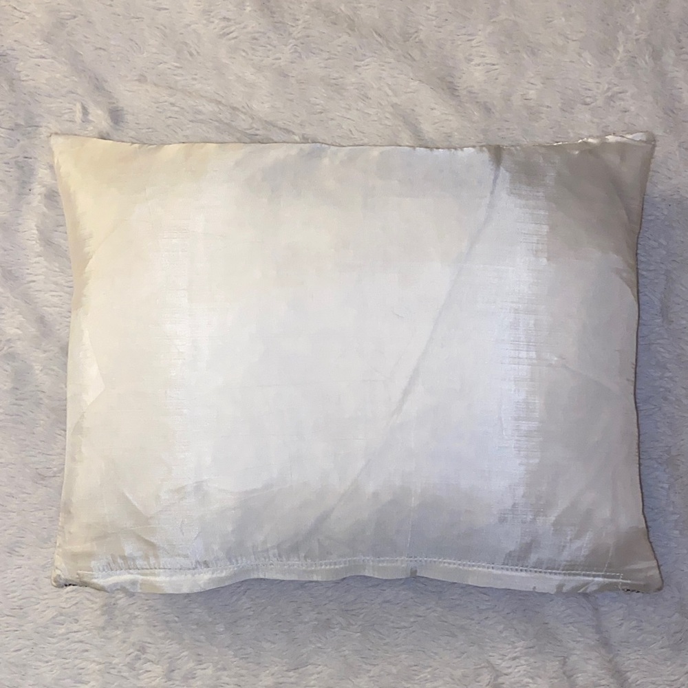 HomeGoods Sequin Ombre White and Dark Gold Accent Pillow - Picture 6 of 6